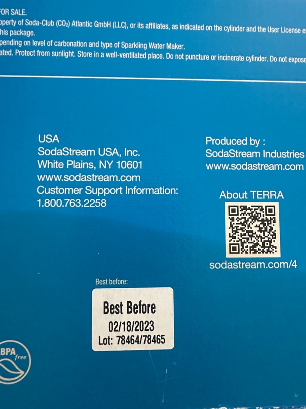SodaStream Terra Classic Sparkling Water Maker - White - Picture 4 of 8